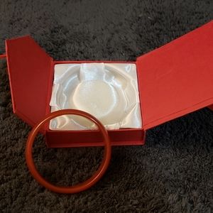 Red Jade Bangle